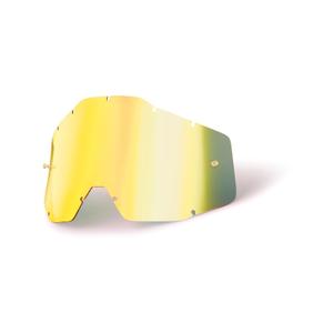 Zlaté chrómové plexisklo pre detské okuliare 100 % Accuri/Strata