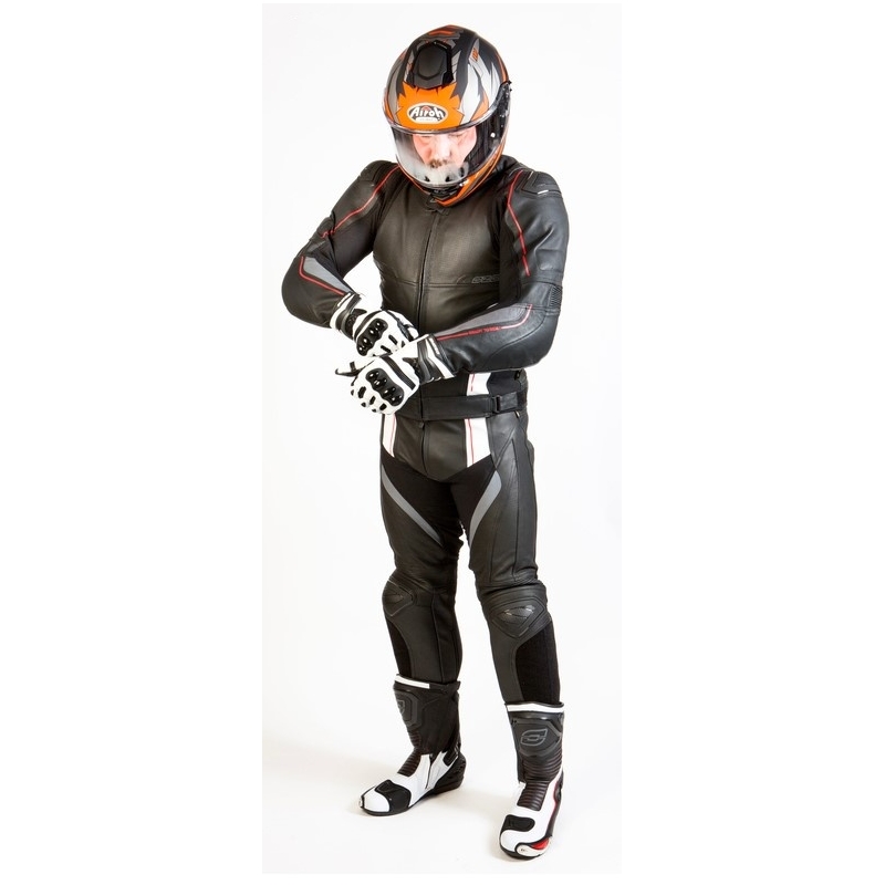 Bunda na motocykel Ozone Volt čierno-biela výpredaj