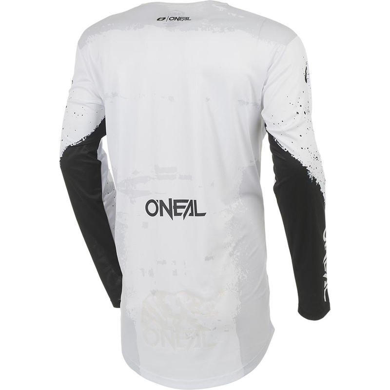 Motokrosový dres O'Neal Mayhem Paint bielo-čierny