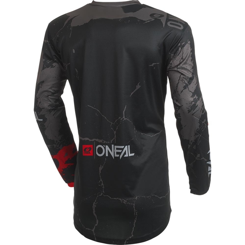 Motokrosový dres O'Neal Element Acid čierno-sivý