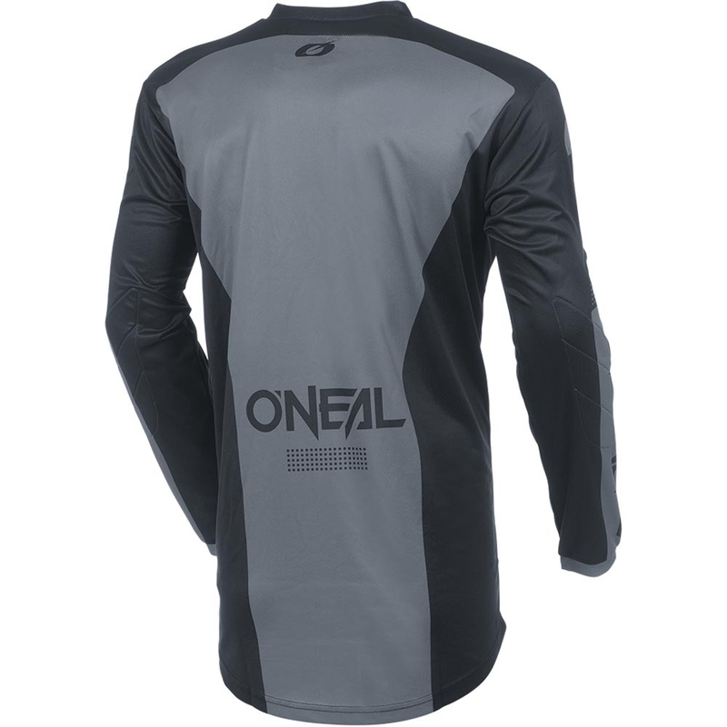 Motokrosový dres O'Neal Element Racewear čierno-sivý
