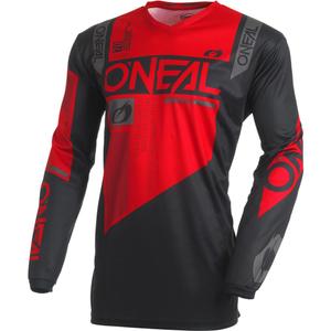 Motokrosový dres O'Neal Element Factor čierno-červený