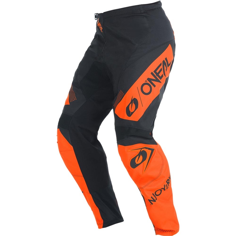 Motokrosové nohavice O'Neal Element Racewear čierno-oranžové