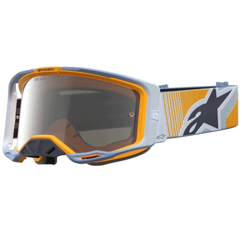 Motokrosové okuliare Alpinestars Vision 8 Maven modro-oranžové