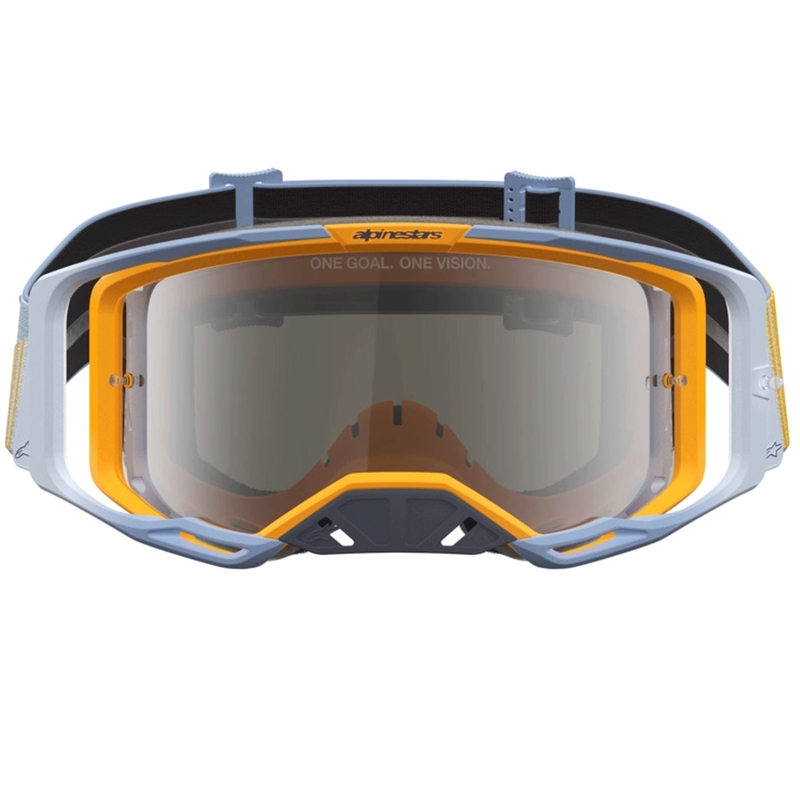 Motokrosové okuliare Alpinestars Vision 8 Maven modro-oranžové