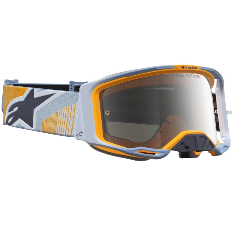 Motokrosové okuliare Alpinestars Vision 8 Maven modro-oranžové