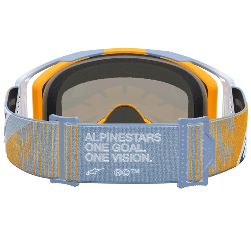Motokrosové okuliare Alpinestars Vision 8 Maven modro-oranžové