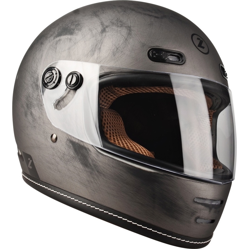 Integrálna prilba na motocykel Lazer Oroshi Cafe Racer čierno-hnedá výpredaj