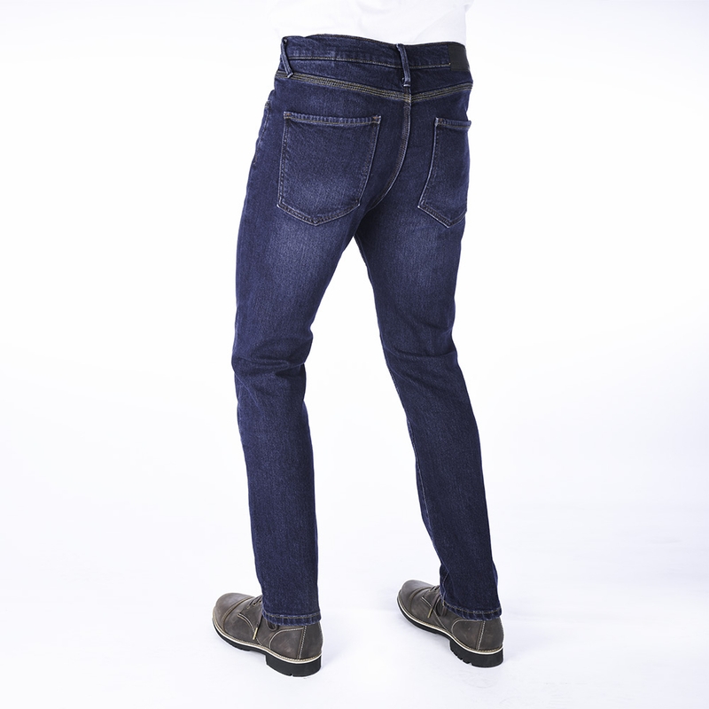 Jeansy na motocykel Oxford Original Approved Slim Fit modré