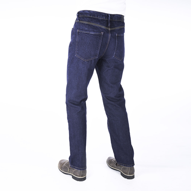 Skrátené jeansy na motocykel Oxford Original Approved Jeans modré