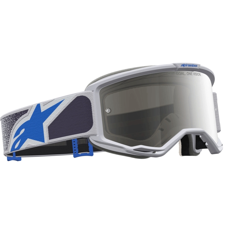 Motokrosové okuliare Alpinestars Vision 5 Drag svetlo fialovo-modré