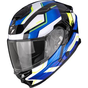 Integrálna prilba na motorku Scorpion EXO-GT SP Air Arkon čierno-bielo-modrá