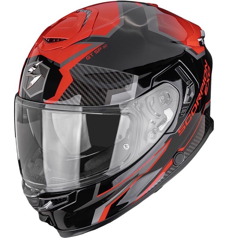 Integrálna prilba na motorku Scorpion EXO-GT SP Air Atlas čierno-červená