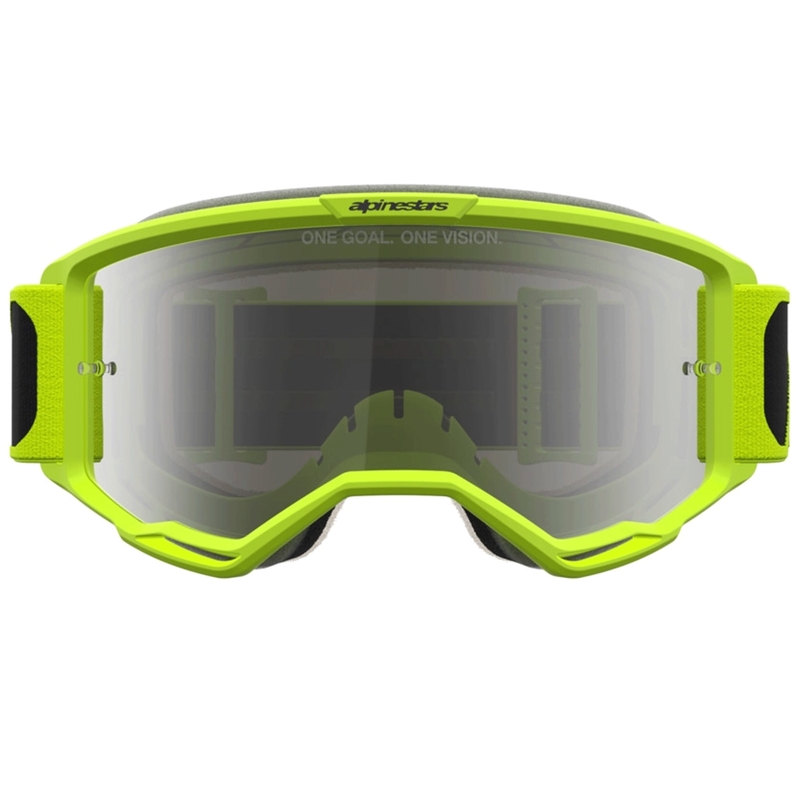 Motokrosové okuliare Alpinestars Vision 5 Rora čierno-fluo žlté