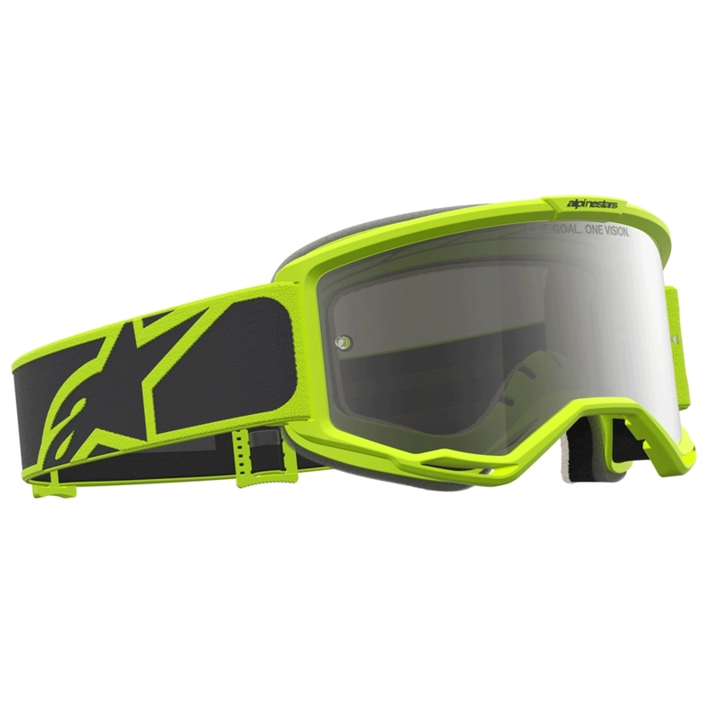 Motokrosové okuliare Alpinestars Vision 5 Rora čierno-fluo žlté