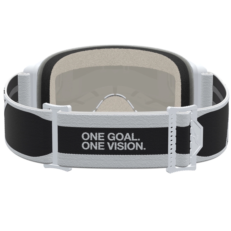 Motokrosové okuliare Alpinestars Vision 5 Rora čierno-biele