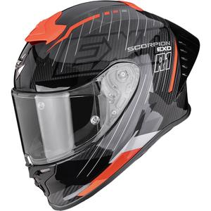 Integrálna prilba na motorku Scorpion EXO-R1 EVO II Air Surge čierno-červená