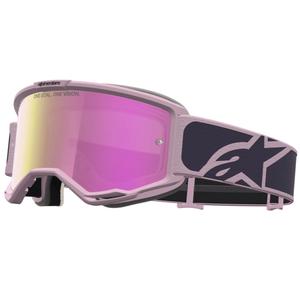 Motokrosové okuliare Alpinestars Vision 5 Rora tmavo šedo-ružové