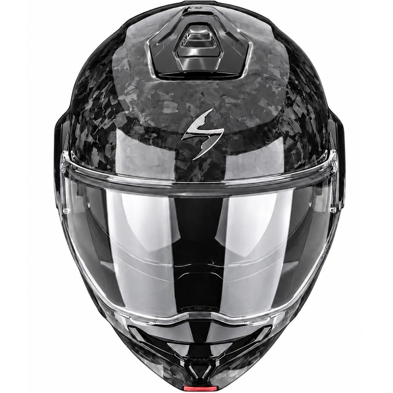Preklápacia helma na motorku Scorpion EXO-TECH II Onyx Carbon čierna