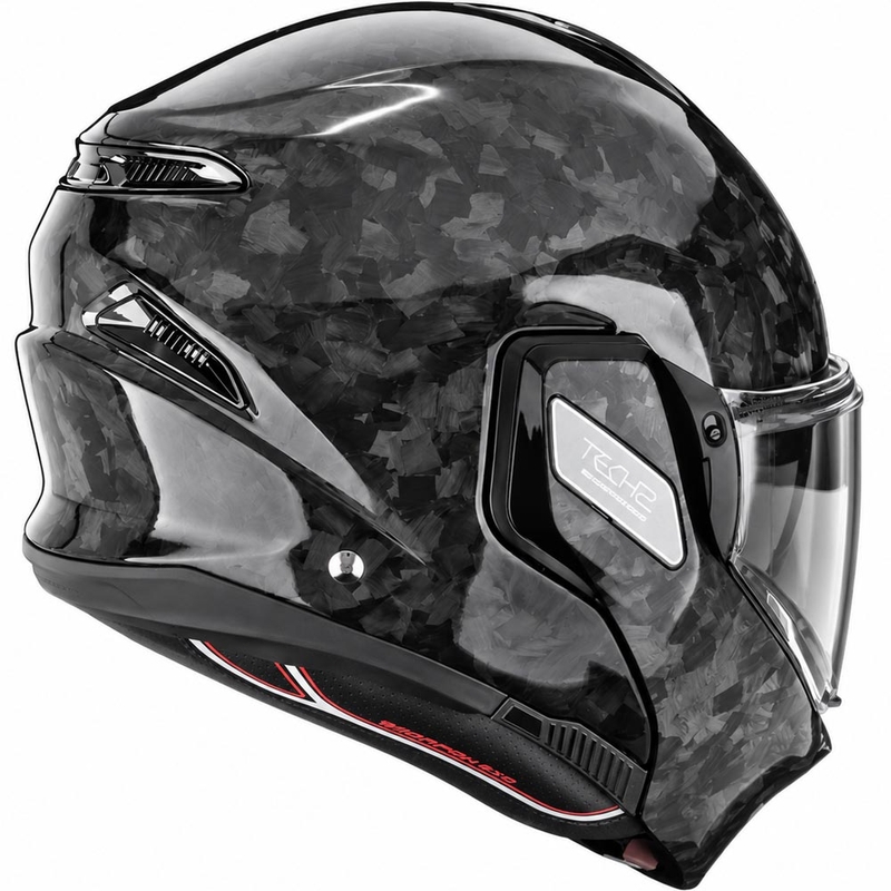 Preklápacia helma na motorku Scorpion EXO-TECH II Onyx Carbon čierna