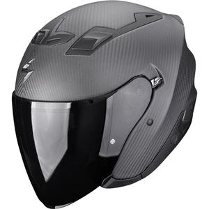 Otvorená prilba na motorku Scorpion EXO-Z1 Carbon Solid matná čierna