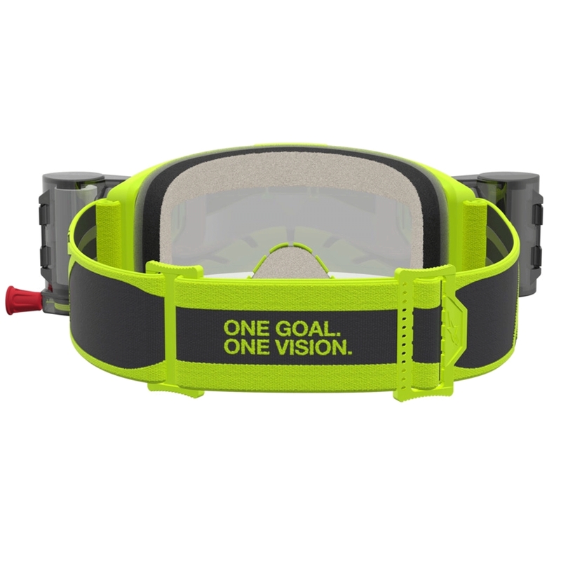 Motokrosové okuliare Alpinstars Vision 5 Rora Roll-Off fluo žlto-čierne