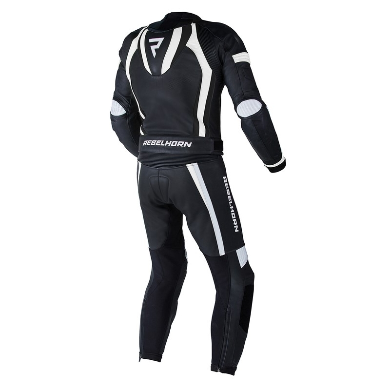 Kombinéza na motocykel Rebelhorn Piston II PRO čierno-biela výpredaj