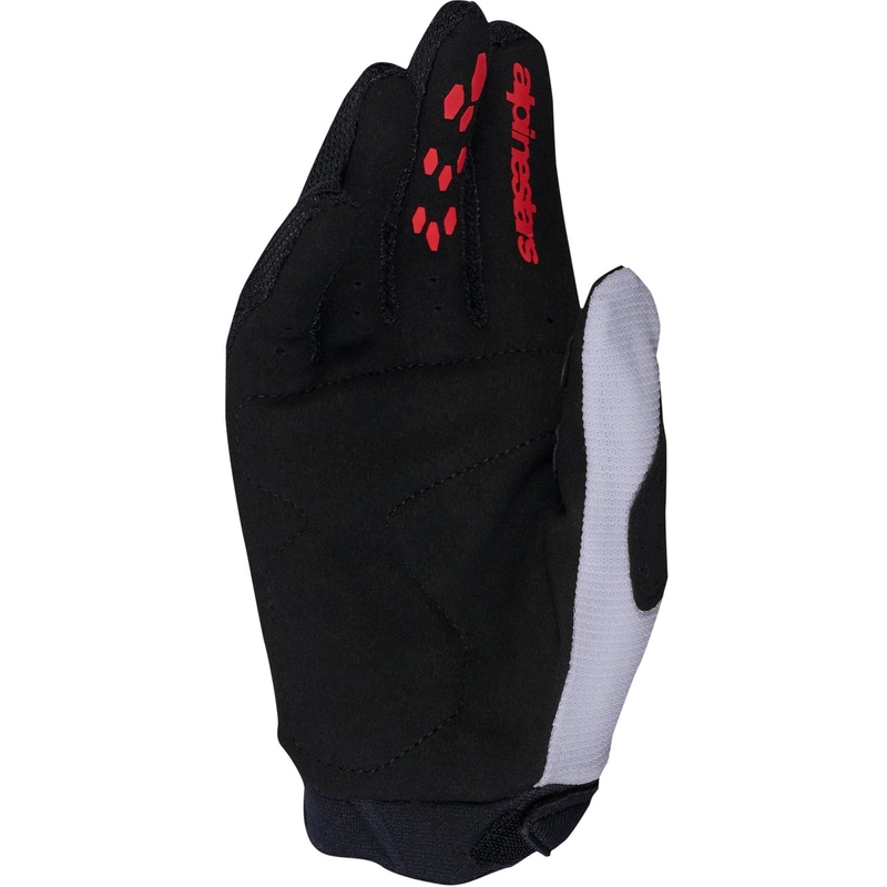 Motokrosové rukavice Alpinestars Full Bore V2 svetlo orgovánovo-čierno-červené
