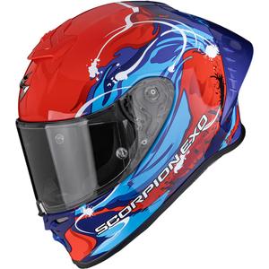 Integrálna prilba na motorku Scorpion EXO-R1 EVO II Air Thrust červeno-modrá