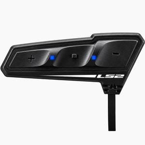 Bluetooth intercom LS2 Spectrum EVO čierny