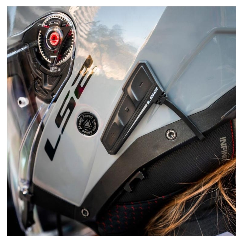 Bluetooth intercom LS2 Spectrum EVO čierny