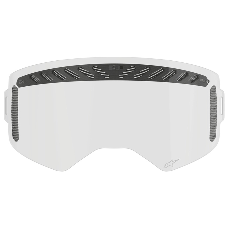 Číre plexi Modulator Vented pre okuliare Alpinestars Supertech