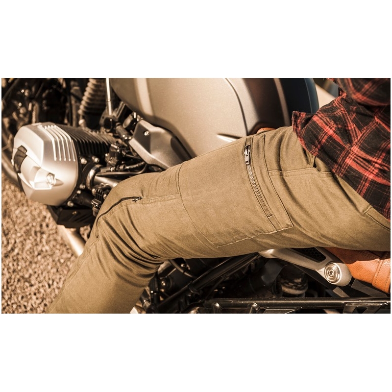Jeansy na motocykel BROGER Alaska zelené