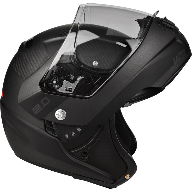 Odklápacia prilba na motocykel Lazer Monaco Evo 2.0 čierna matná výpredaj