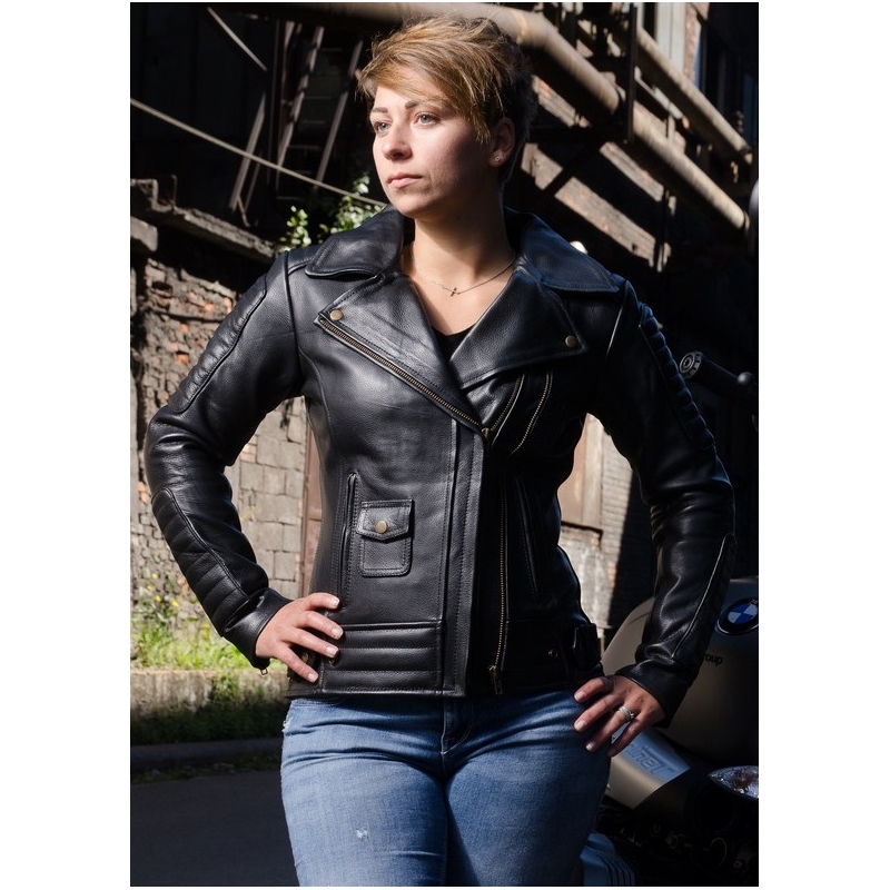 Dámska bunda na motocykel křivák Street Racer Amber - II. akosť