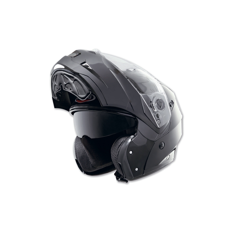 Moto prilba Caberg Duke Smart čierna lesklá vypredaj výpredaj
