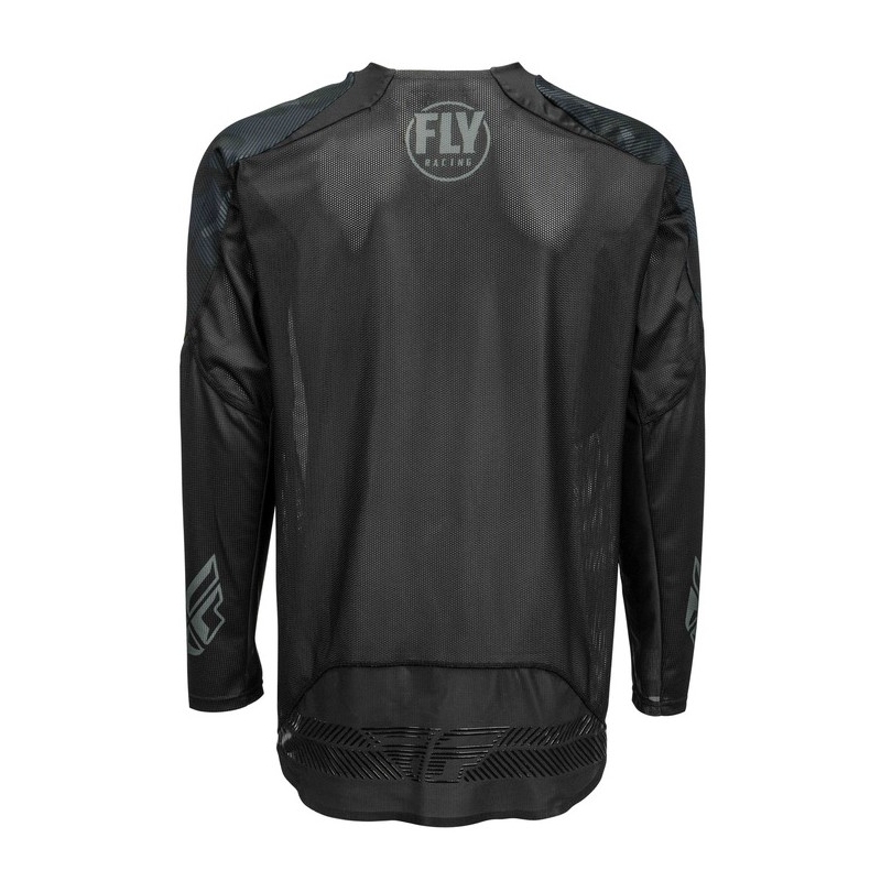 Motokrosový dres FLY Racing Evolution čierno-sivý