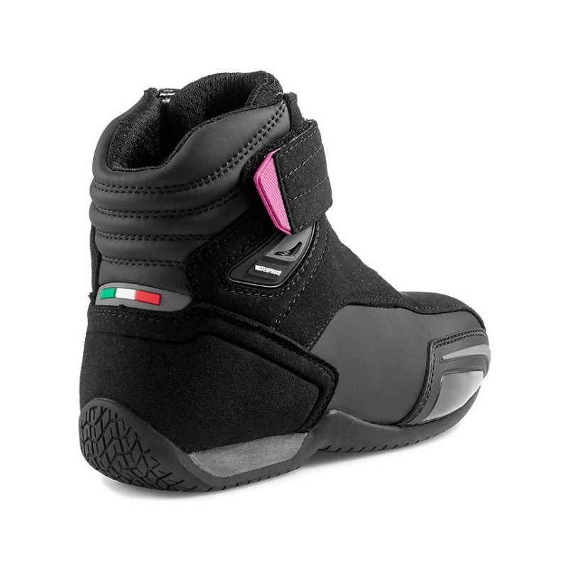 Dámska motocyklová obuv Stylmartin Vector WP čierno-ružová