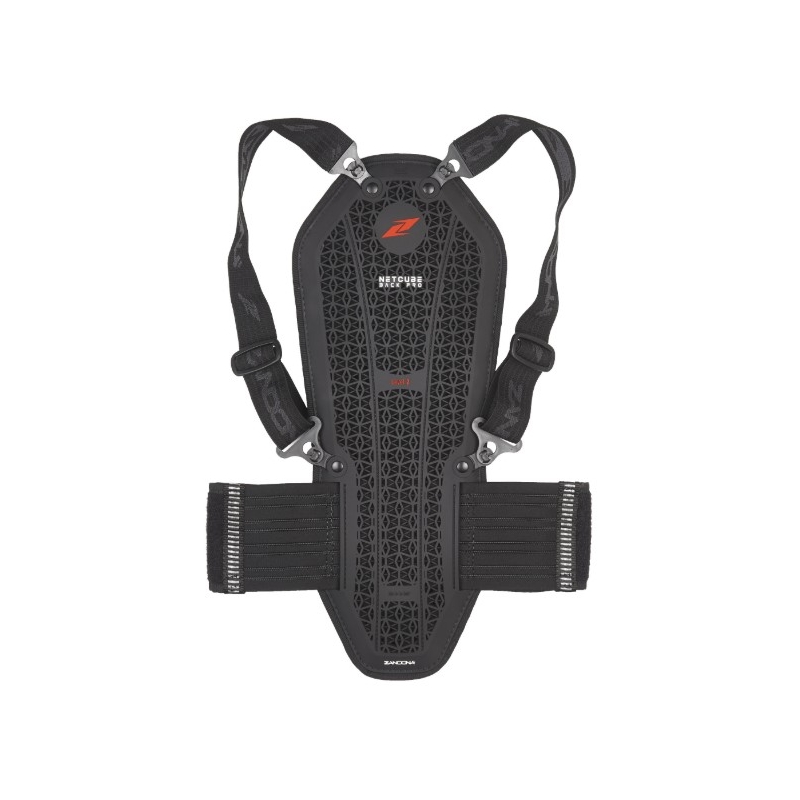 Chrbtový chránič Zandona Netcube Back Pro X6 čierny 158 - 167 cm