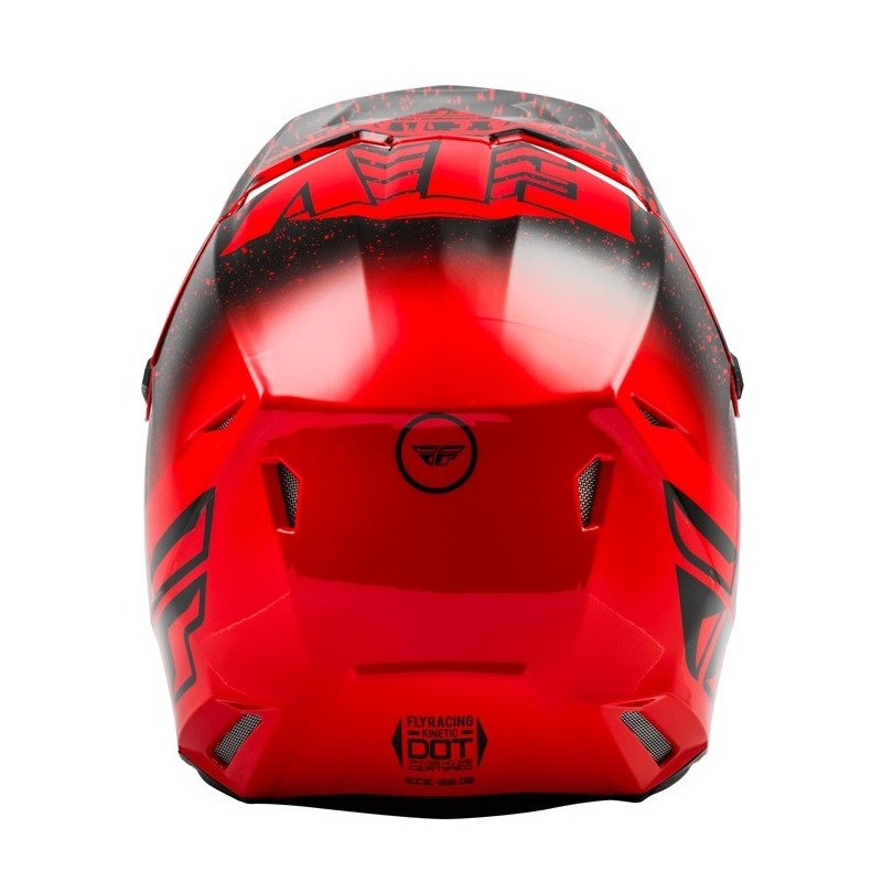 Motokrosová prilba FLY Racing Kinetic K120 červeno-čierna