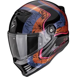 Integrálna helma na motorku Scorpion Covert FX Ameria čierno-oranžová
