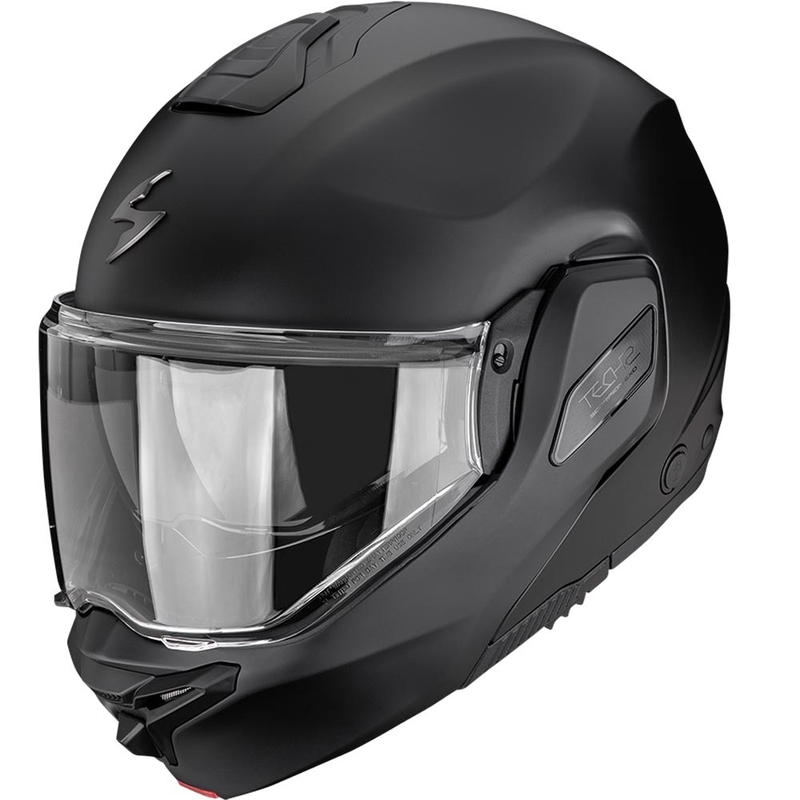 Preklápacia helma na motorku Scorpion EXO-TECH II Solid matná čierna