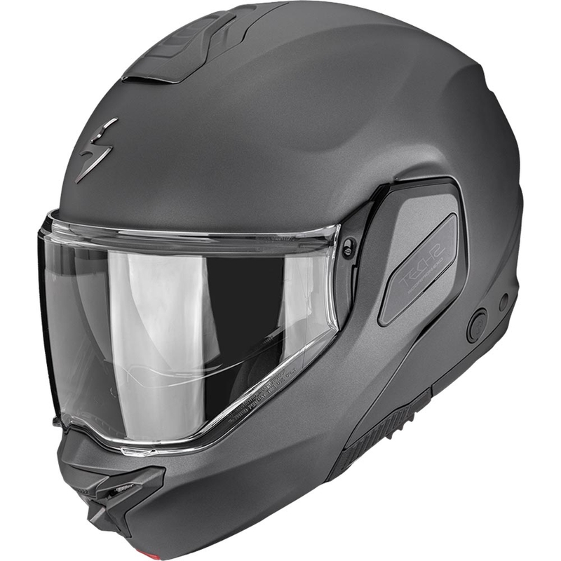 Preklápacia helma na motorku Scorpion EXO-TECH II Solid matná antracitová