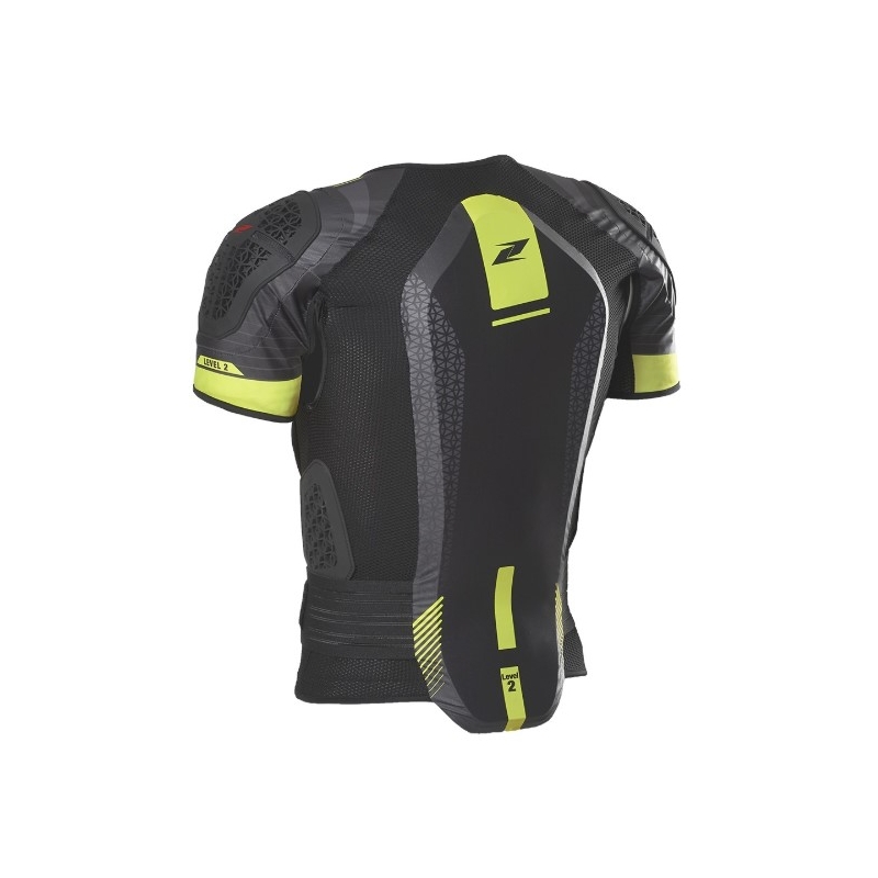 Chránič Zandona Netcube Vest Pro X7 čierno-fluorescenčno žltý 170 - 179 cm