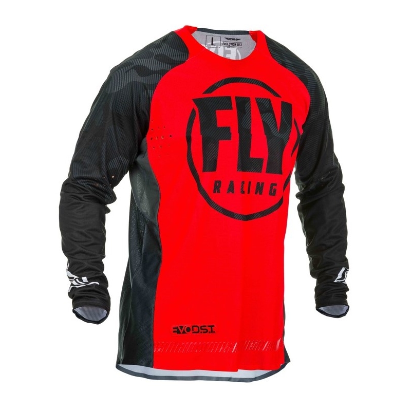 Motokrosový dres FLY Racing Evolution červeno-čierny