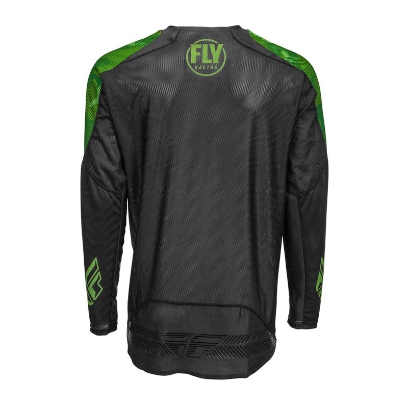 Motokrosový dres FLY Racing Evolution zeleno-čierny