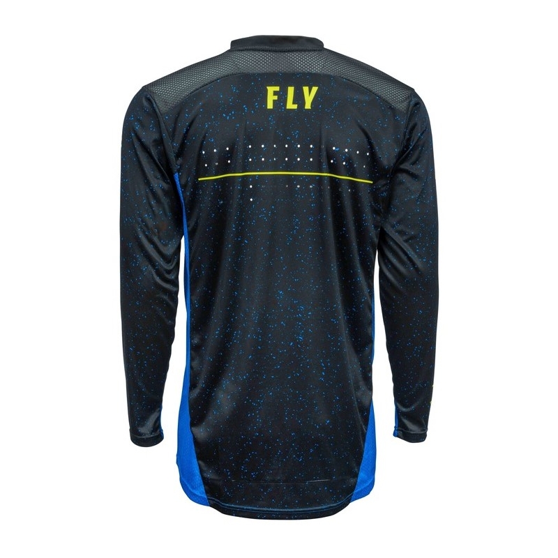 Motokrosový dres FLY Racing Lite 2020 modro-čierno-fluorescenčno žltý