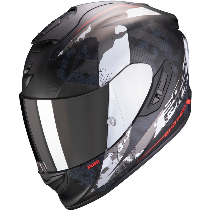 scorpion exo 1400 air sylex helmet EXO-ST1400 Evo Carbon Hex Gloss Red / Small personalized comfort Scorpion EXO-391 Wolf Full Face