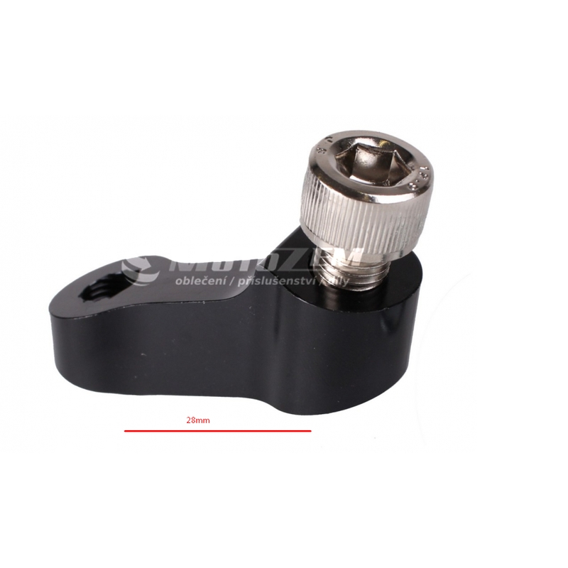 Univerzálny adaptér pre rozšírenie zrkadiel R-TECH M8 čierny