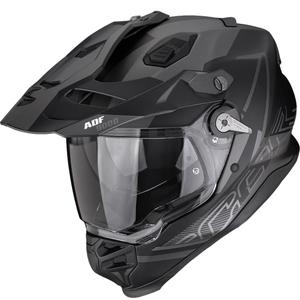 Enduro helma Scorpion ADF-9000 Air Summit matná čierno-strieborná